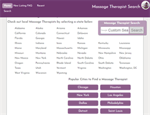 Tablet Screenshot of colorado.massagetherapist-search.com