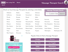 Tablet Screenshot of nebraska.massagetherapist-search.com