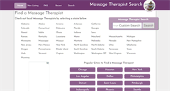 Desktop Screenshot of pennsylvania.massagetherapist-search.com