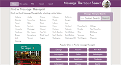Desktop Screenshot of mississippi.massagetherapist-search.com