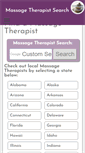 Mobile Screenshot of minnesota.massagetherapist-search.com