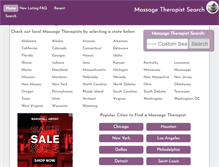 Tablet Screenshot of minnesota.massagetherapist-search.com